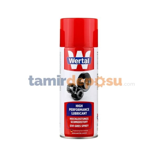 Wertal Zincir Yağlama Spreyi - 400 ml