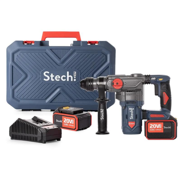 StechEnd SX54 20V 3.5 Joule Akülü Kırıcı Delici (2 x 4.0 Ah) - SPR071