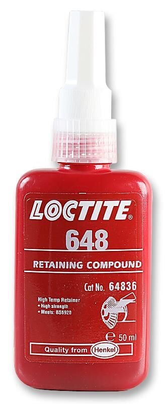 LOCTITE 648 Rulman Sabitleyici Yüksek Mukavemet 50 ml (2813130)