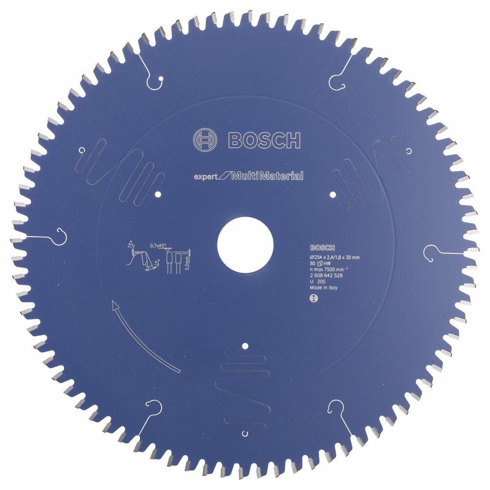 Bosch Exmm Daıre Test. Bıc. 254*30 Mm 80 D G 2608642528