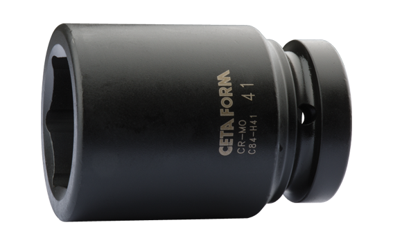 Ceta Form 1'' 6 Köşe Derin Havalı Lokma Anahtar 32 mm - C84-H32