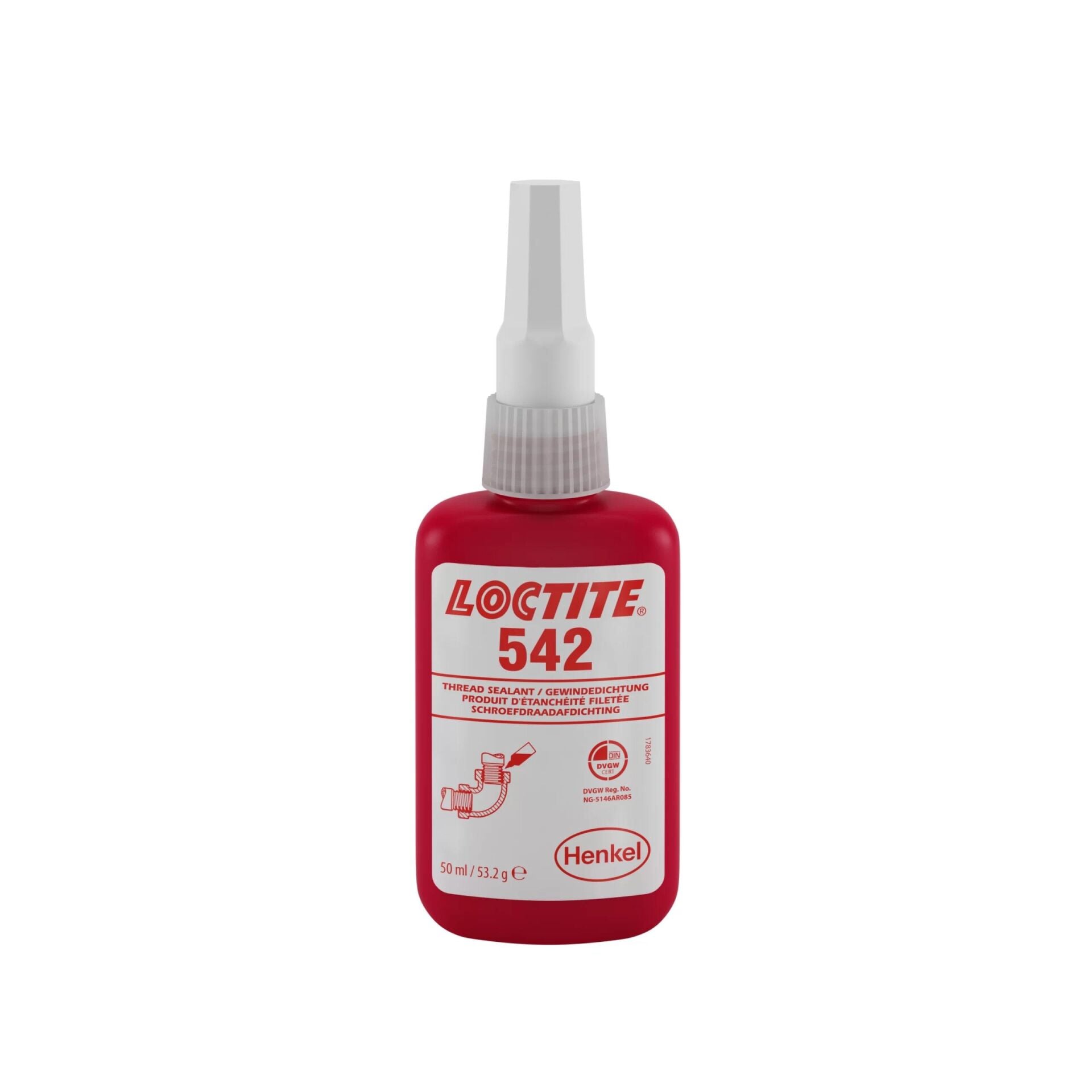 LOCTITE Hidrolik/Pnömatik Dişli Sabitleyici Orta Mukavemet 50 ml (2813088)