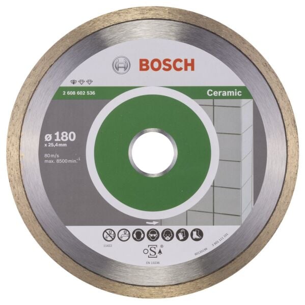 Bosch Standard For Ceramıc 180 Mm 2608602536