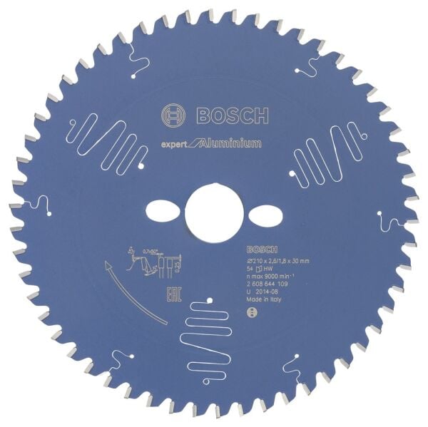 Bosch - Expert Serisi Alüminyum için Daire Testere Bıçağı 210*30 mm 54 Diş