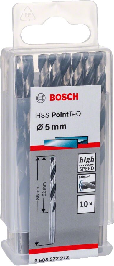 Bosch Hss-Poınttec 5.0 Mm 10Lu Paket 2608577218