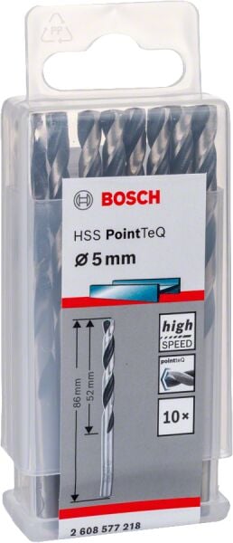 Bosch Hss-Poınttec 5.0 Mm 10Lu Paket 2608577218