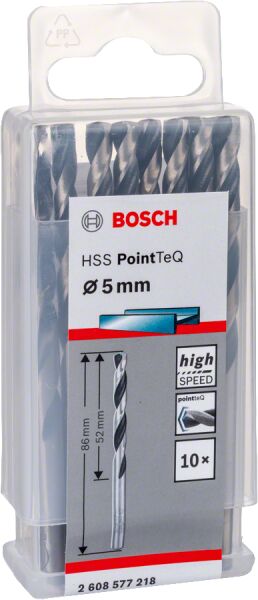Bosch Hss-Poınttec 5.0 Mm 10Lu Paket 2608577218
