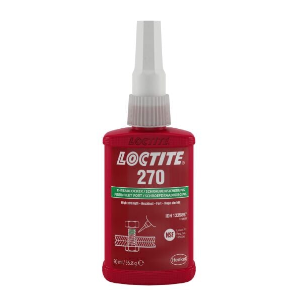 LOCTITE 270 Vida Sabitleyici Yüksek Mukavemet 50 ml (2813086)