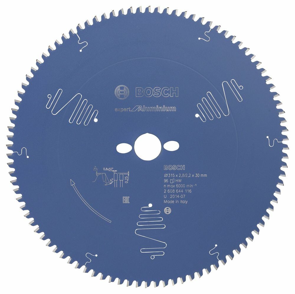 Bosch - Expert Serisi Alüminyum için Daire Testere Bıçağı 315*30 mm 96 Diş