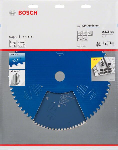 Bosch - Expert Serisi Alüminyum için Daire Testere Bıçağı 315*30 mm 96 Diş