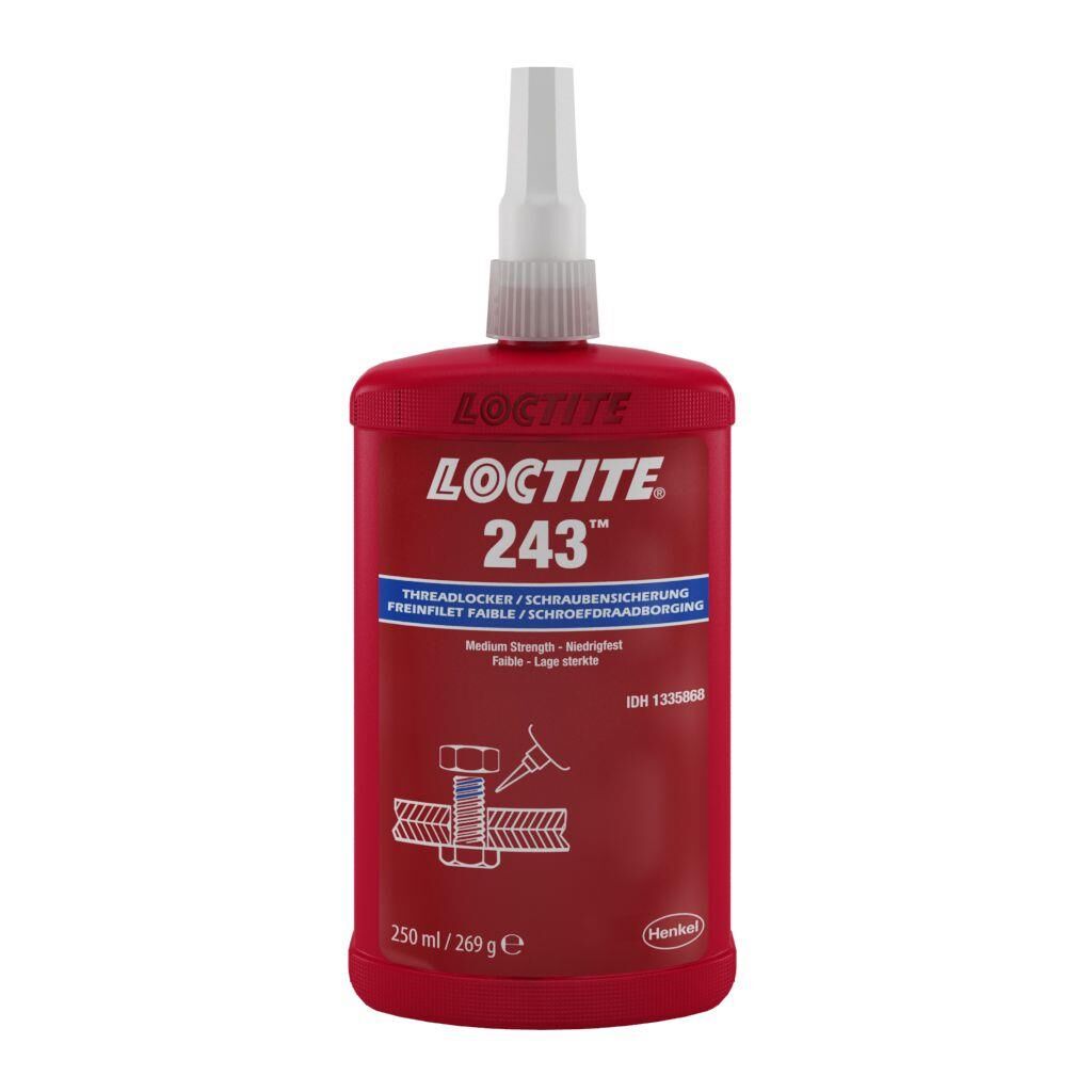 LOCTITE 243 Vida Sabitleyici Orta Mukavemet 250 ml (2813085)
