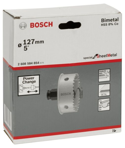 Bosch Sheet Metal Panç 127 Mm 2608584854
