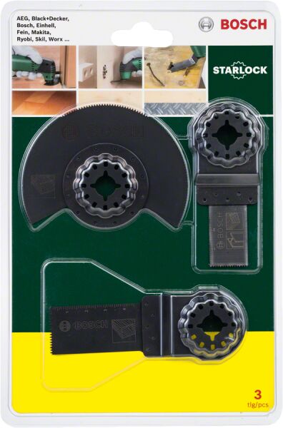 Bosch - Starlock - Promo Ahşap Başlangıç Seti 3 Parça