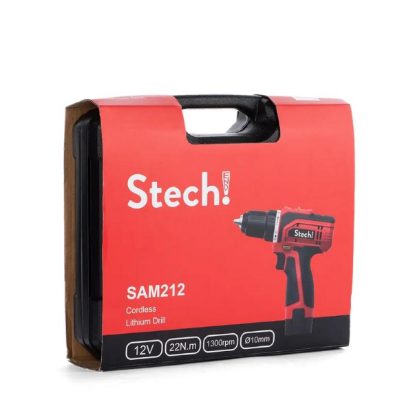 StechEnd SAM212 12V Akülü Lityum Matkap - STE001