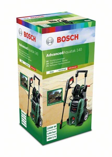 Bosch AdvancedAquatak 140 Yüksek Basınçlı Yıkama Makinesi - 06008A7D00