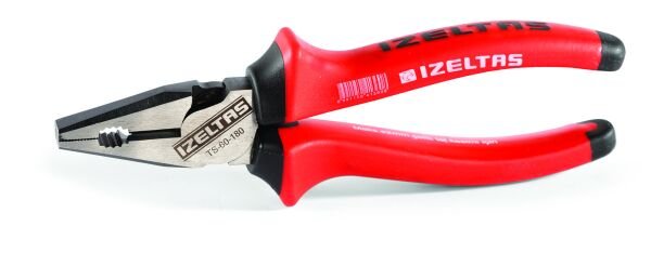 İzeltaş Kombine Pense Ağır Tip (Çelik Tel İçin) 180 mm - 3030122180
