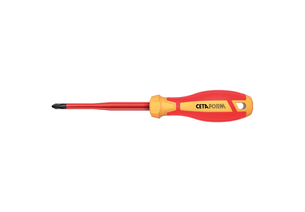 Ceta Form C-Plus Slimline 1000V Yıldız Uçlu Tornavida PH1 x 80 mm - G02S-001-080