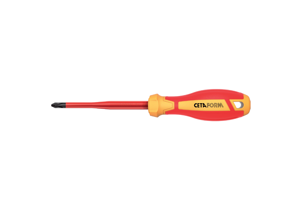 Ceta Form C-Plus Slimline 1000V Yıldız Uçlu Tornavida PH1 x 80 mm - G02S-001-080