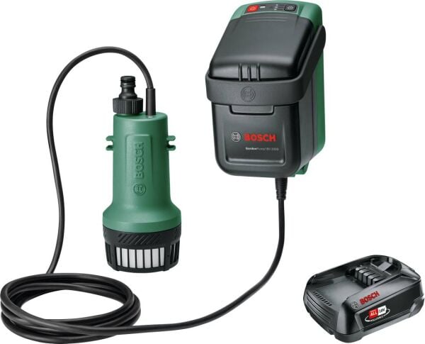 Bosch GardenPump 18V-2000 Akülü Bahçe Pompası - 06008C4202