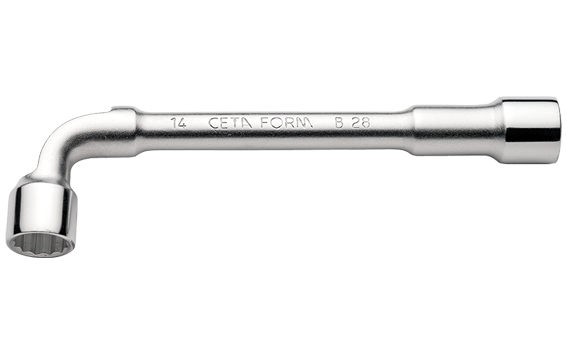 Ceta Form Pipo İki Ağız L Tipi Anahtar 10 mm  - B28-10