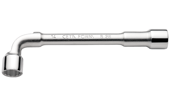 Ceta Form Pipo İki Ağız L Tipi Anahtar 10 mm  - B28-10