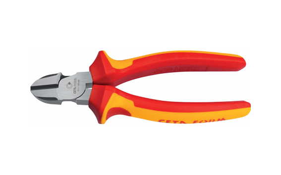 Ceta Form 180 mm 1000V Yan Keski - Parlak Krom (VDE) - G12-18-0180