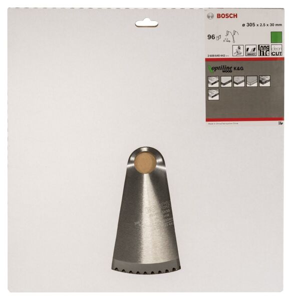 Bosch Opw Daıre Test. Bıc. 305*30 Mm 96 D G 2608640442