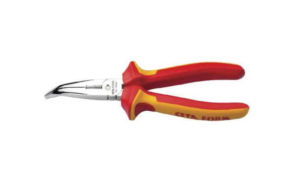 Ceta Form 1000V Eğri Kargaburun - Parlak Krom (VDE) 160 mm - G16-18-0160