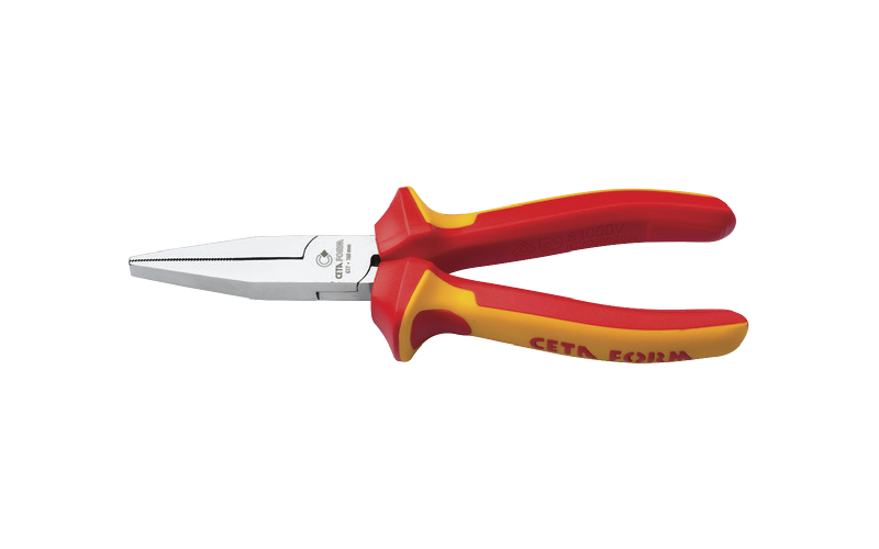 Ceta Form 1000V Yassı Kargaburun (VDE) 160 mm - G17-18-0160