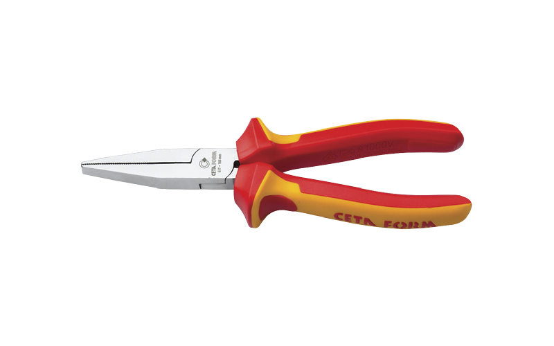 Ceta Form 1000V Yassı Kargaburun (VDE) 160 mm - G17-18-0160