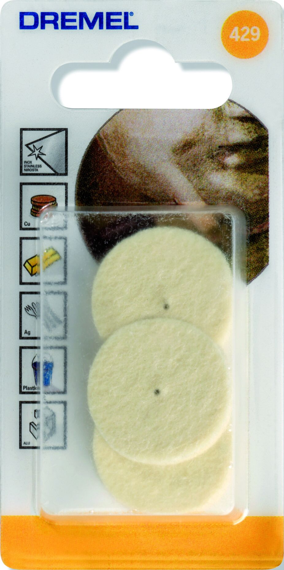 DREMEL® Parlatma Diski 26 mm (429) - 26150429JA