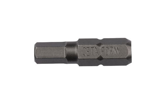 Ceta Form 1/4'' Allen Bits Uç 6 x 25 mm - CB/1860