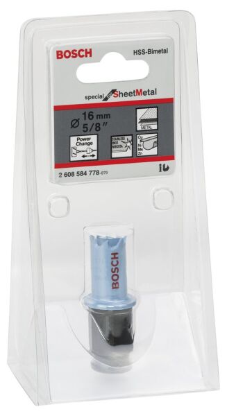 Bosch Sheet Metal Panç 16 Mm 2608584778