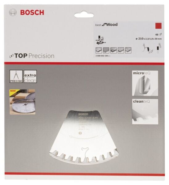 Bosch Bfw Daıre Test.Bıc. 210*30 Mm 48 D G 2608642100