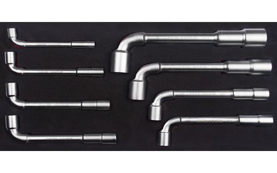 Ceta Form 8 Parça Pipo İki Ağız L Tipi Anahtar Takımı (EVA'lı) - B28-E08