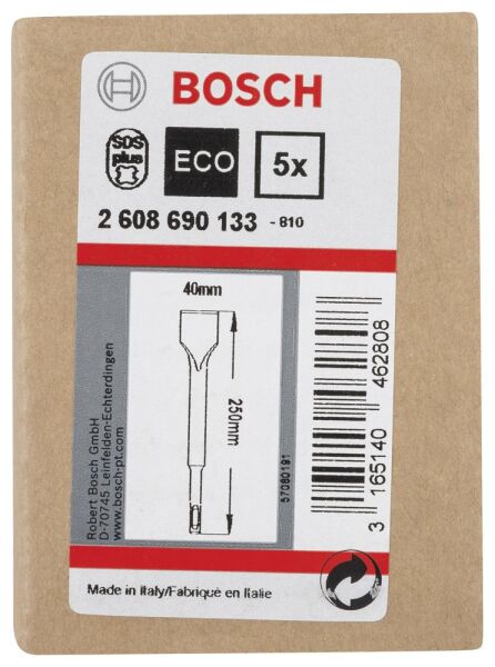 Bosch Yassı Keskı Sds-Plus 250*40 Mm 5 Lı 2608690133