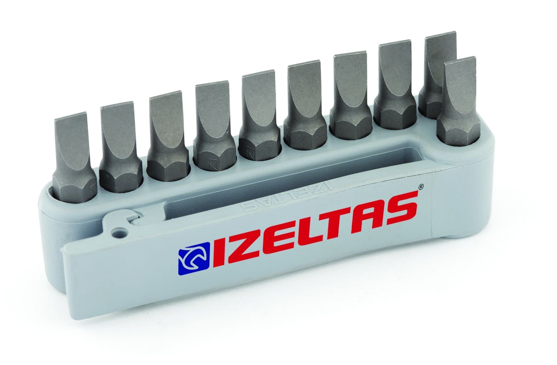 İzeltaş 10 Parça Düz Bits Uç Seti 0.6 x 4.5 - 4810000645