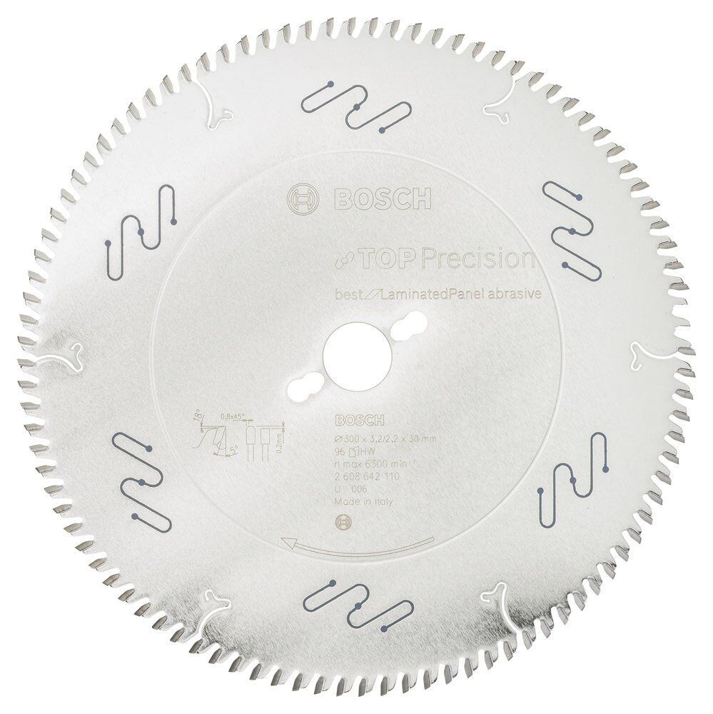 Bosch Blp Daıre Test.Bıc Abr 300*30 Mm 96 D T 2608642110