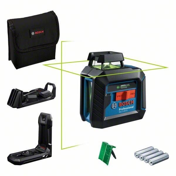 Bosch Professional GLL 2-20 G Çizgi Hizalama Lazeri (LB 10 + DK 10) - 0601065000