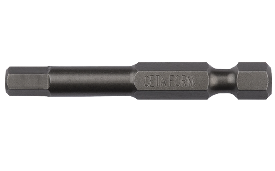 Ceta Form 1/4'' Allen Bits Uç 2.5 x 50 mm - CB/1925