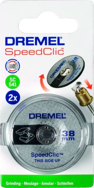 DREMEL® EZ SpeedClic Taşlama Diskleri (SC541) - 2615S541JA