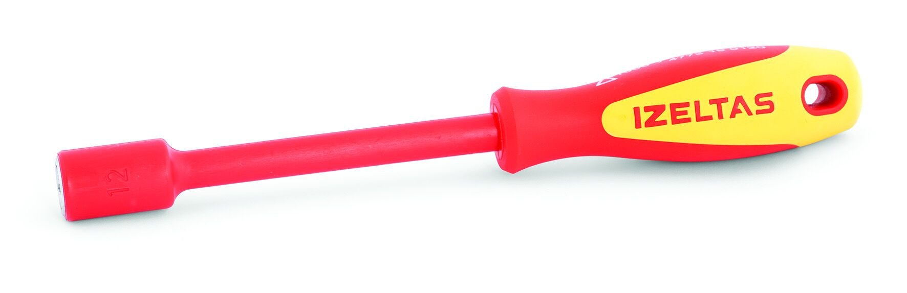 İzeltaş 1000V Süngüsü İzoleli Lokma Uçlu Tornavida 9Mm 4773190090