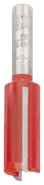 Bosch - Expert Serisi Ahşap İçin Çift Oluklu, Sert Metal Düz Freze Ucu 8*16*66 mm