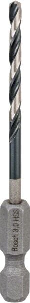 Bosch - Altıgen Şaftlı - Impact Control - HSS Metal Matkap Ucu 3,0*72mm