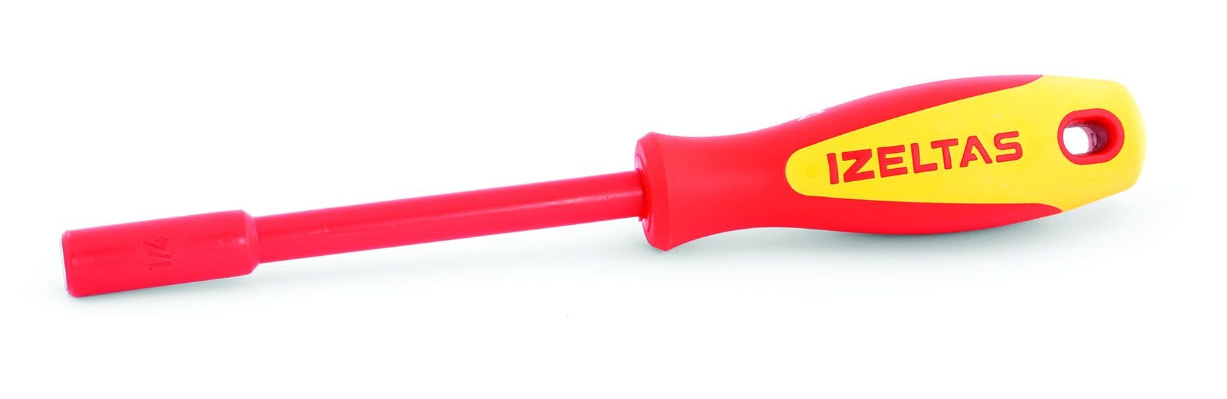 İzeltaş 1000V Süngüsü İzoleli Manyetik Bits Tutucu Tornavida 6.3 x 120 mm - 4783196120