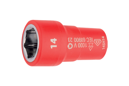 Ceta Form 1/4'' 1000V 6 Köşe Lokma Anahtar 9 mm - GC02-H090