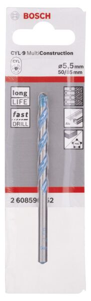 Bosch Cyl-9 Mc Cok Amaclı Matkap Ucu 5,5*85 Mm 2608596052