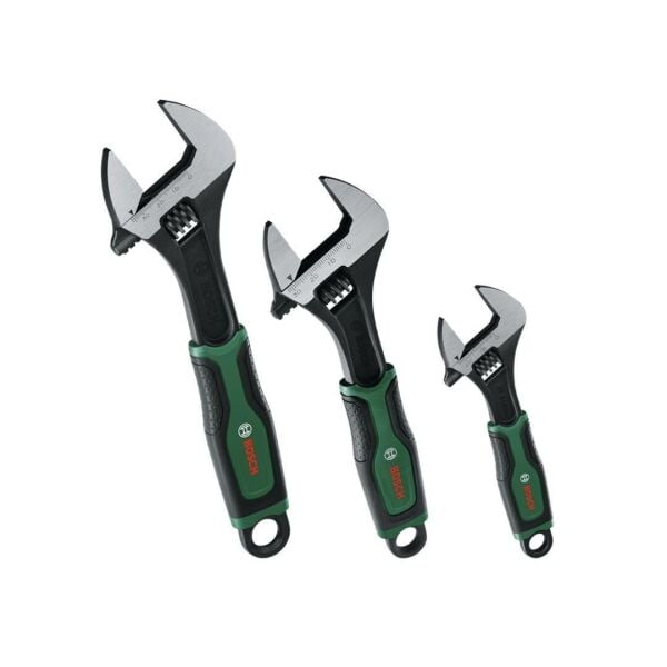 Bosch İngiliz Anahtarı Seti (3 Parça) (6''/150 mm, 8''/200 mm, 10''/250 mm) - 1600A039HR