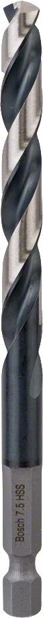 Bosch - Altıgen Şaftlı - Impact Control - HSS Metal Matkap Ucu 7,5*109mm