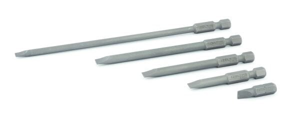 İzeltaş 6,5 Mm Uzun Düz Bits Uç (100 Mm) 4860201065